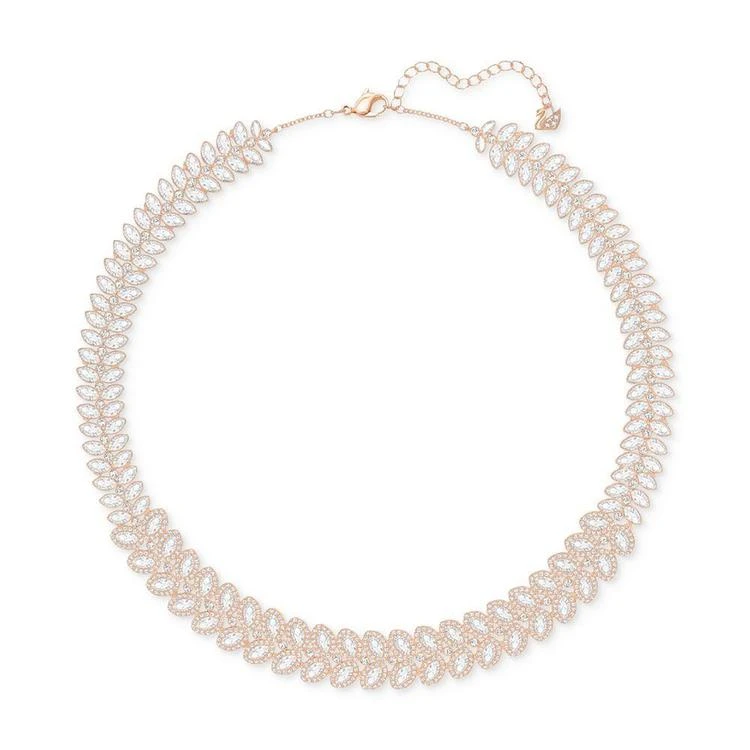 商品Swarovski|Rose Gold-Tone Crystal & Pavé Collar Necklace,价格¥3747,第1张图片