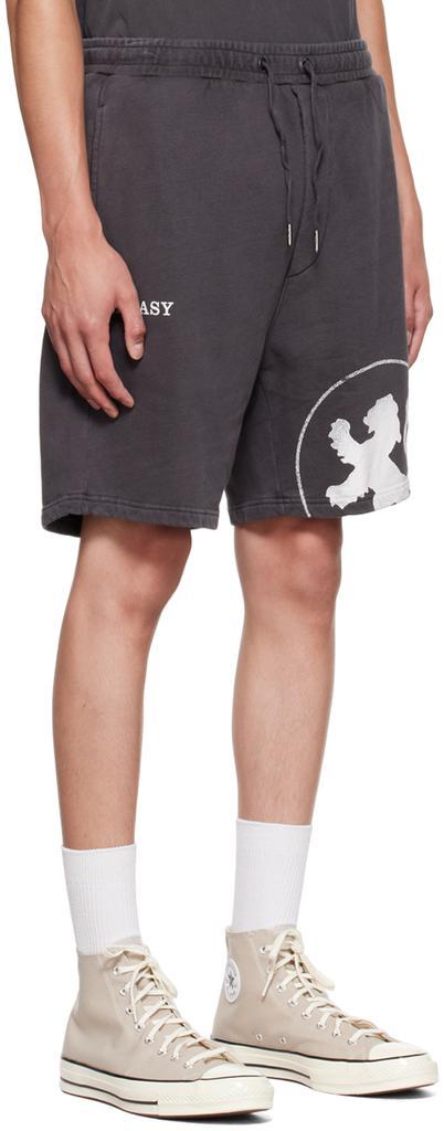 商品Ksubi|Gray Lion Trak Shorts,价格¥1270,第4张图片详细描述