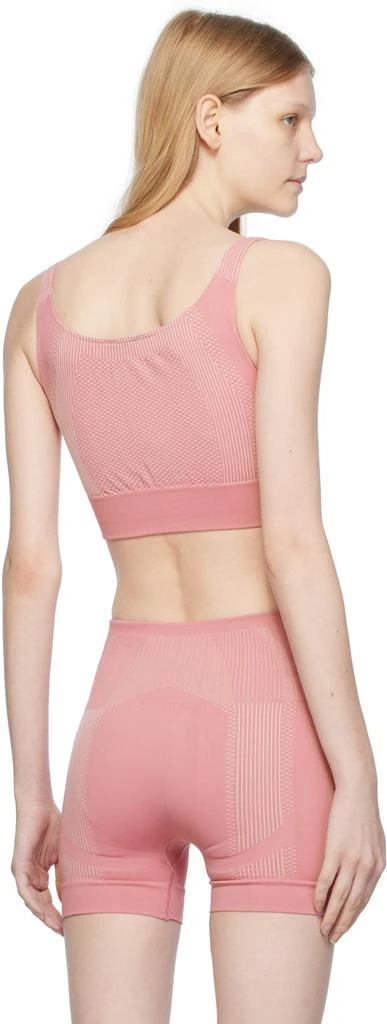 商品Misbhv|Pink Jacquard Sport Bra,价格¥693,第3张图片详细描述