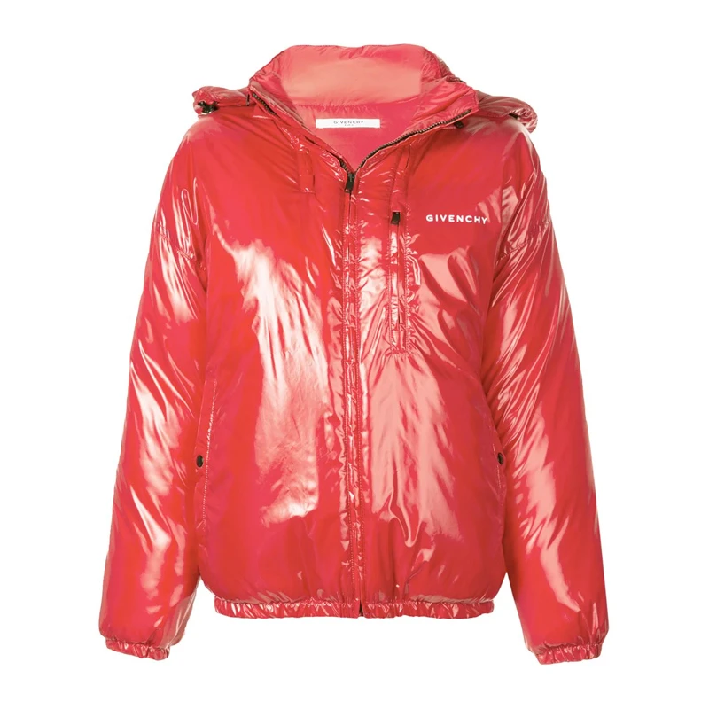 商品[国内直发] Givenchy|Givenchy 纪梵希 女士红色短款夹克棉服 BW004P101L-600,价格¥4550,第1张图片