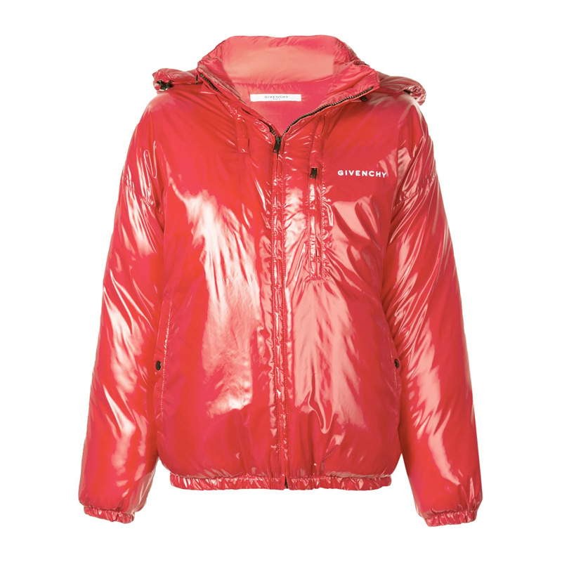 商品Givenchy|Givenchy 纪梵希 女士红色短款夹克棉服 BW004P101L-600,价格¥2868,第1张图片
