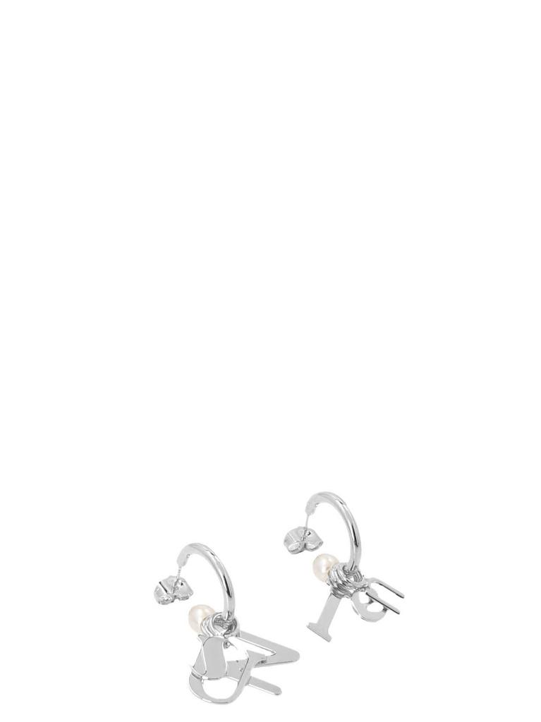 Logo pearl earrings商品第3张图片规格展示