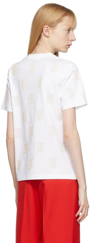 商品Burberry|白色 Monogram Motif T 恤,价格¥6468,第3张图片详细描述