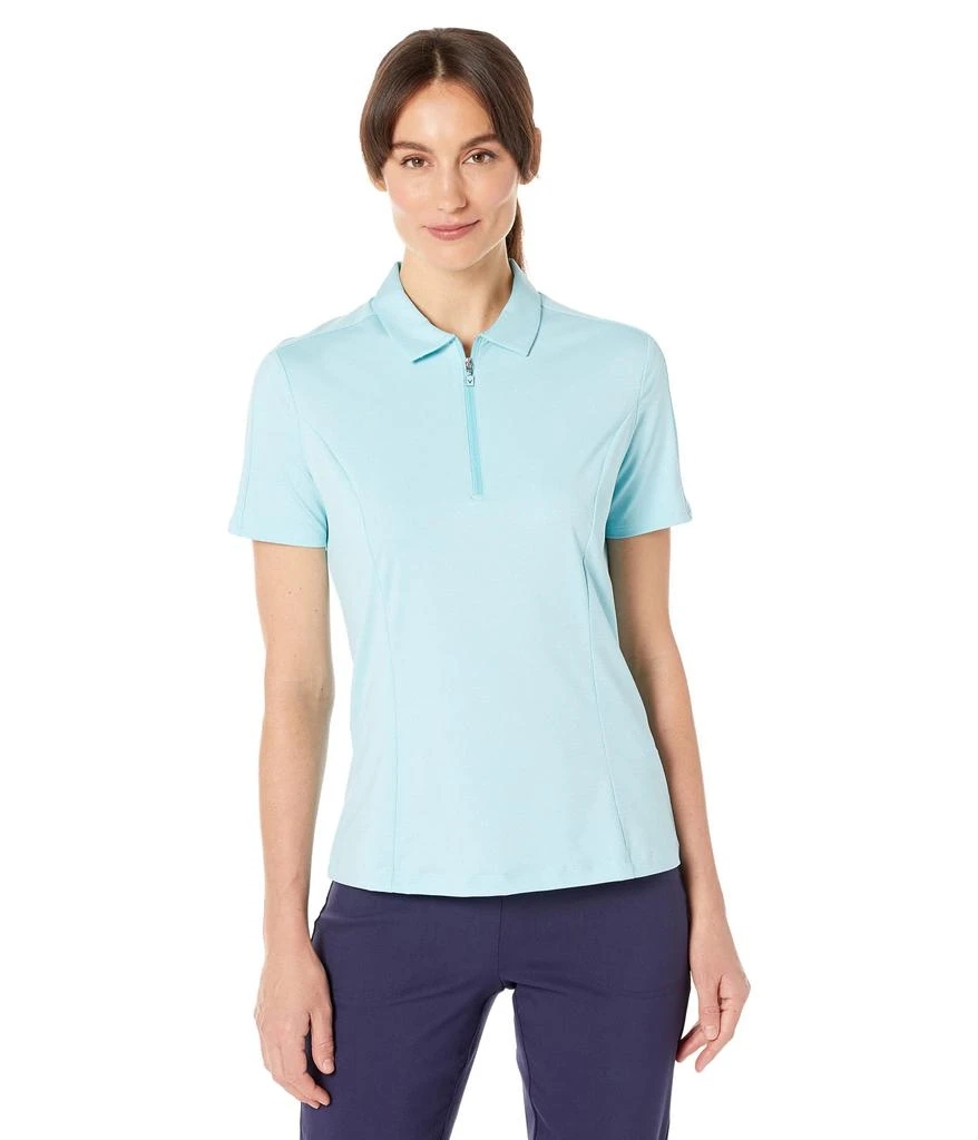 商品Callaway|Tonal Color-Block Heather Polo,价格¥115,第1张图片