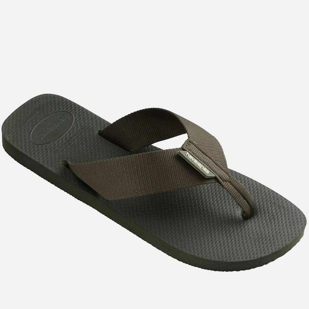 商品Havaianas|Havaianas Men's Urban Basic Rubber Canvas Flip Flops,价格¥188,第3张图片详细描述