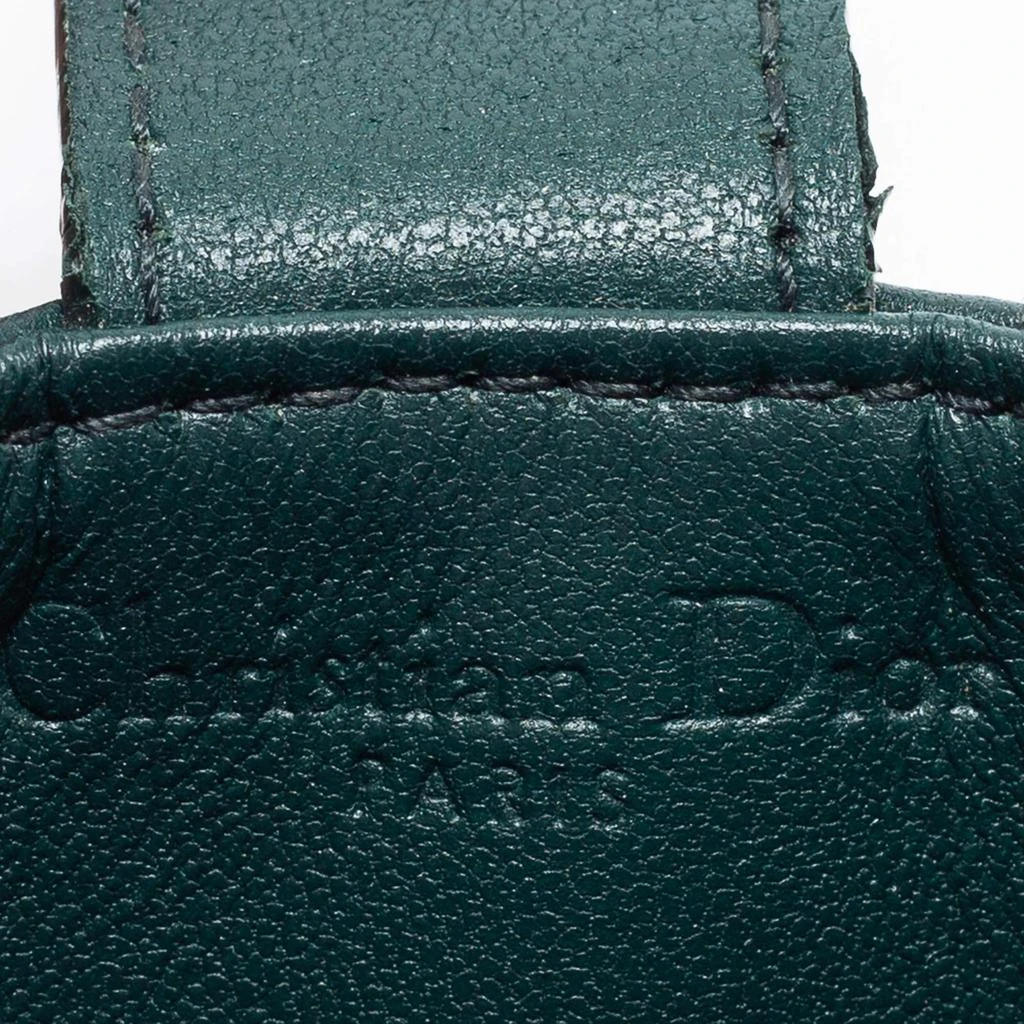 Dior Green Cannage Leather Lady Dior 5 Gusset Card Holder 商品