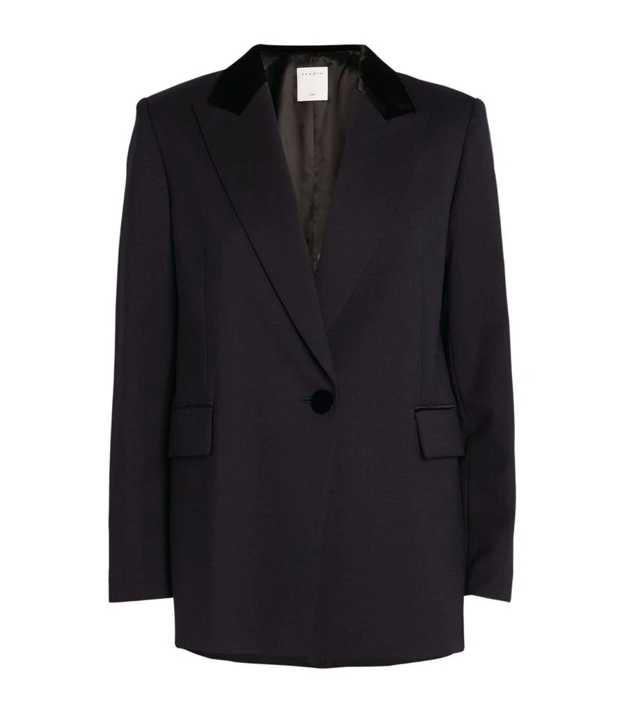 商品Sandro|Tailored Blazer,价格¥1947,第1张图片