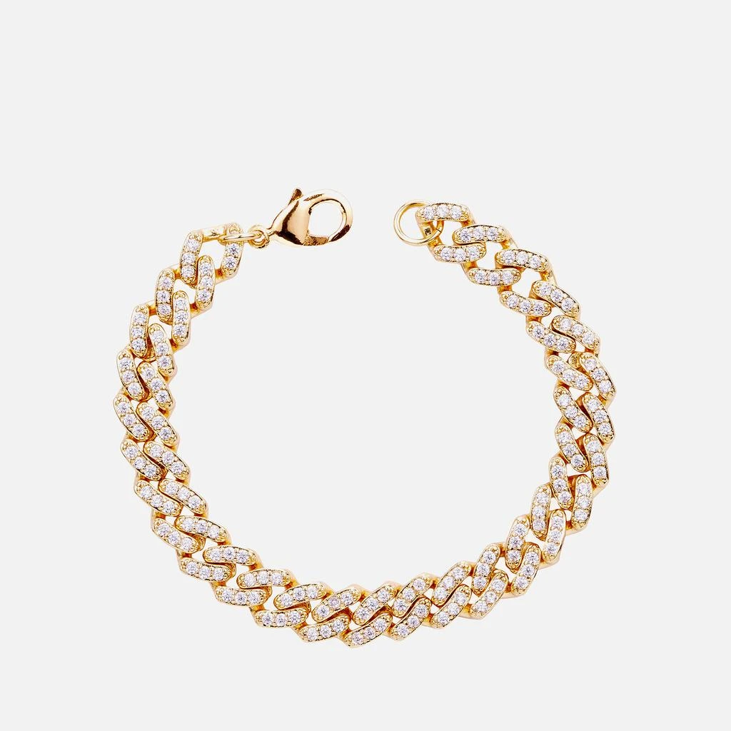 商品Crystal Haze|Crystal Haze Women's Mexican Chain Bracelet - Gold,价格¥869,第1张图片