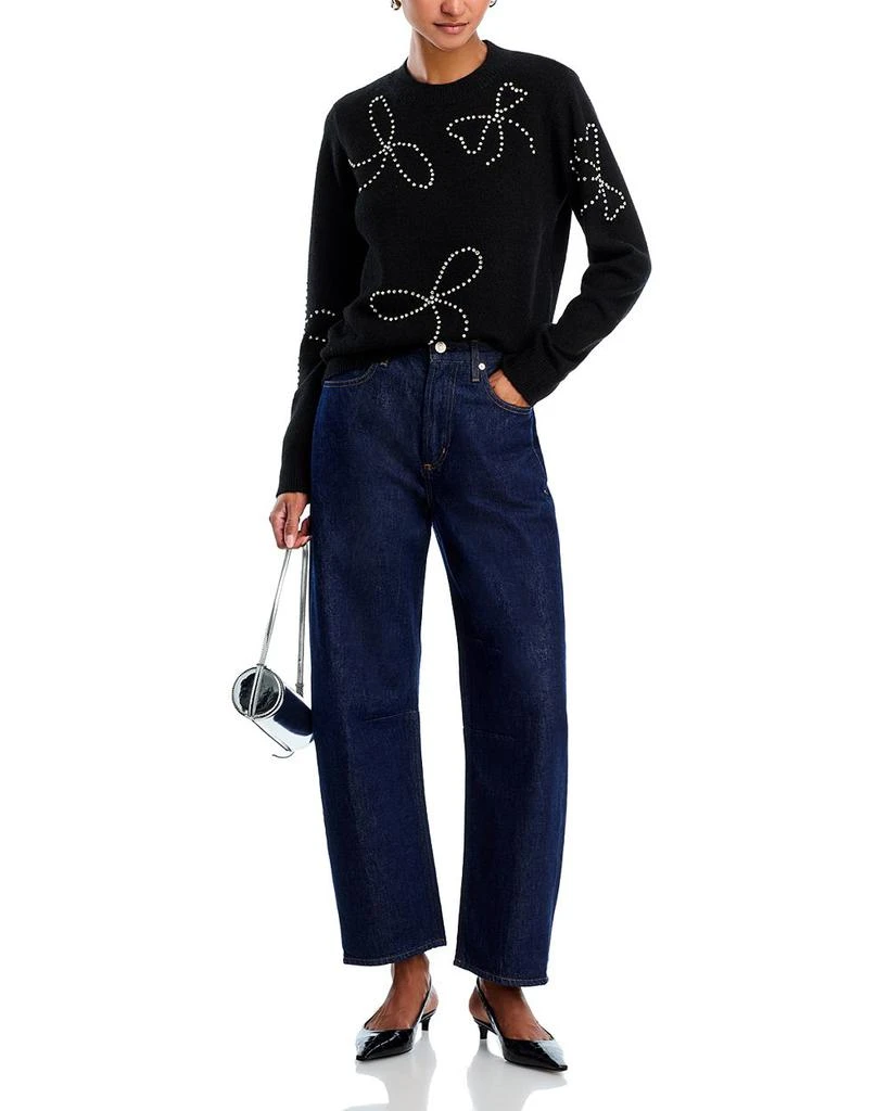 Rhinestone Bow Sweater - Exclusive 商品