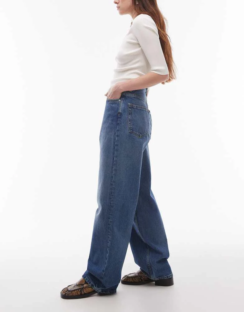 商品ARKET|ARKET Amber barrel leg jeans in aged washed blue,价格¥1016,第2张图片详细描述