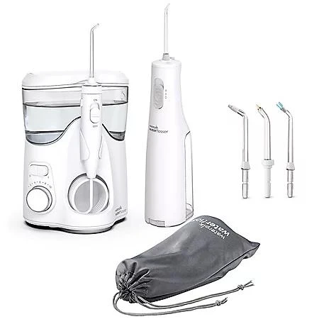商品Waterpik|Waterpik Ultra Plus and Cordless Express Water Flosser,价格¥718,第1张图片