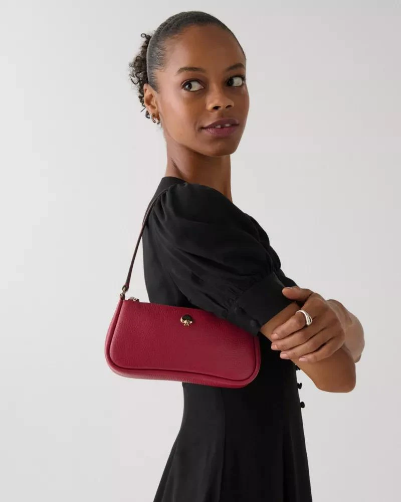 Kayla Woven Leather Convertible Wristlet 商品