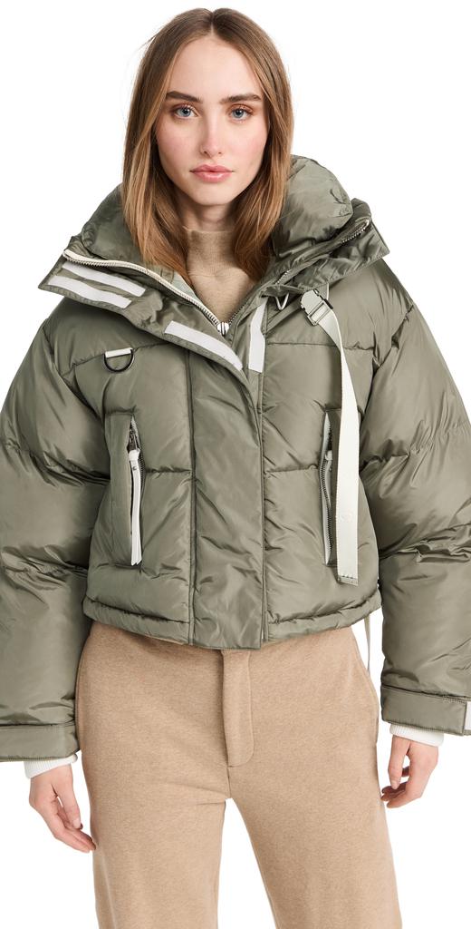 Shoreditch Ski Club Willow 短款夹棉大衣商品第1张图片规格展示