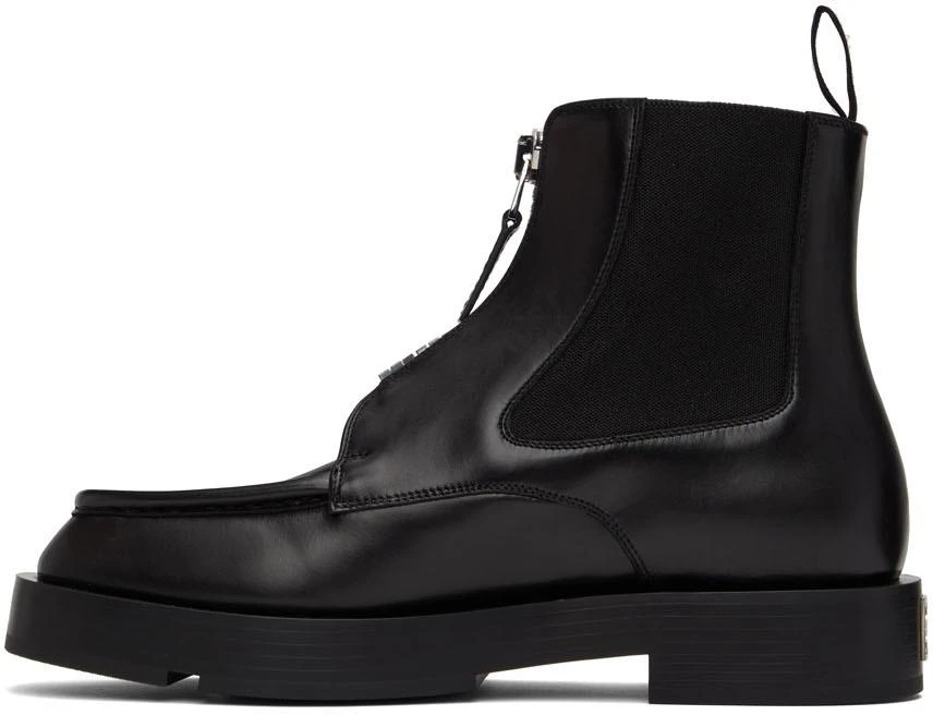 商品Givenchy|Black Leather Boots,价格¥7205,第3张图片详细描述