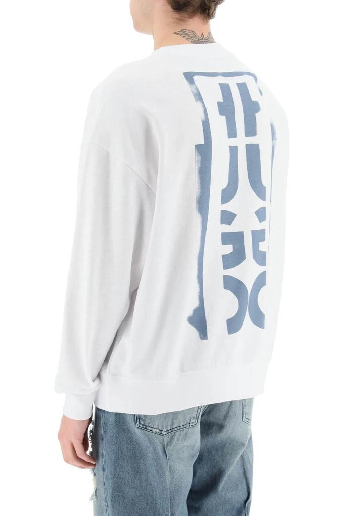 商品Hugo Boss|GRAFFITI LOGO 'DARAZ' SWEATSHIRT,价格¥400,第4张图片详细描述