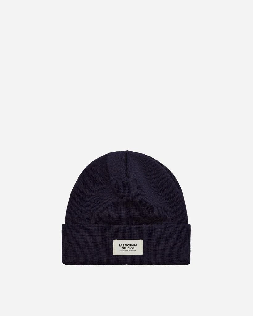 商品Pas Normal Studios|Off-Race Beanie Burned Navy,价格¥235,第1张图片