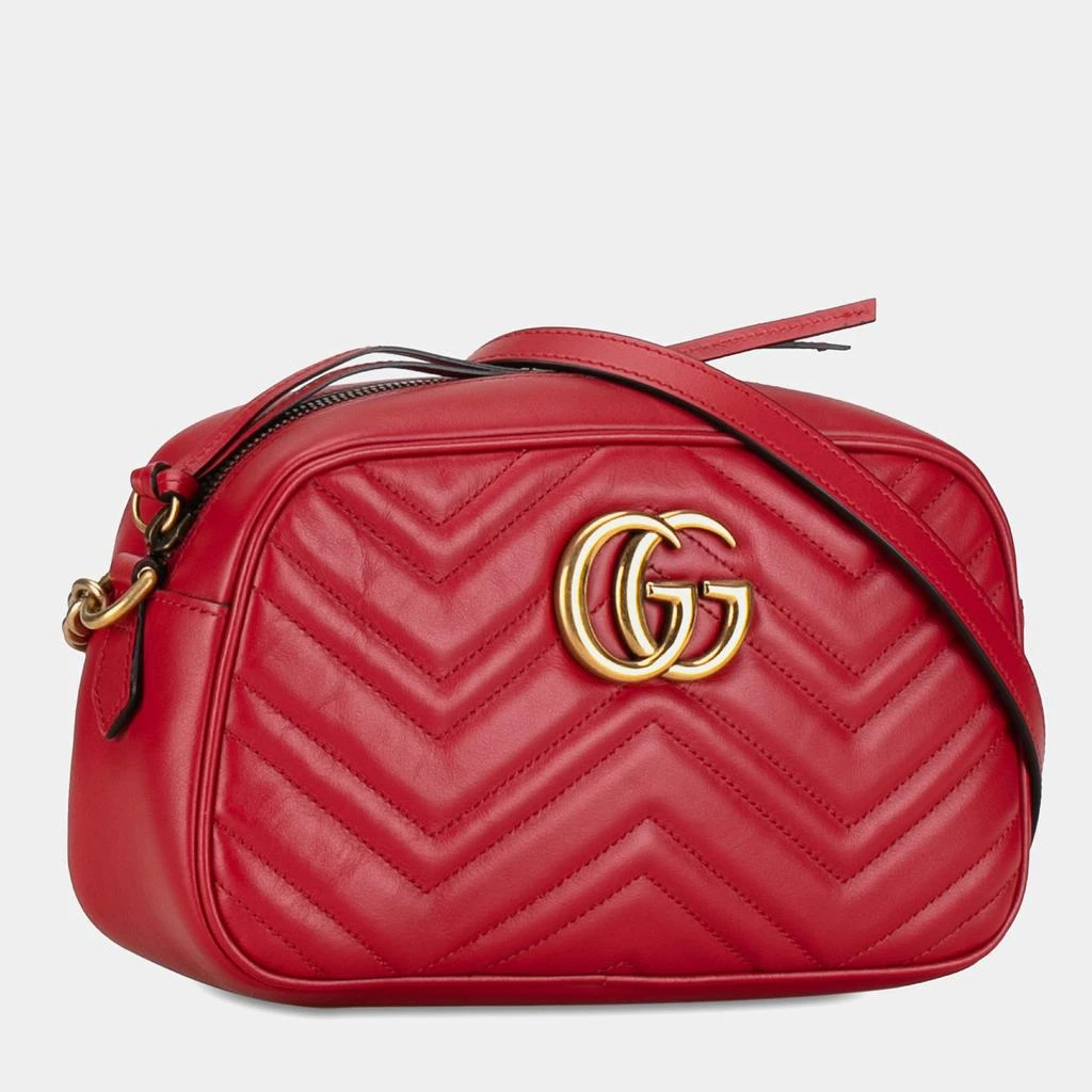 商品[二手商品] Gucci|Gucci Small GG Marmont Matelasse Crossbody Bag,价格¥11591,第2张图片详细描述