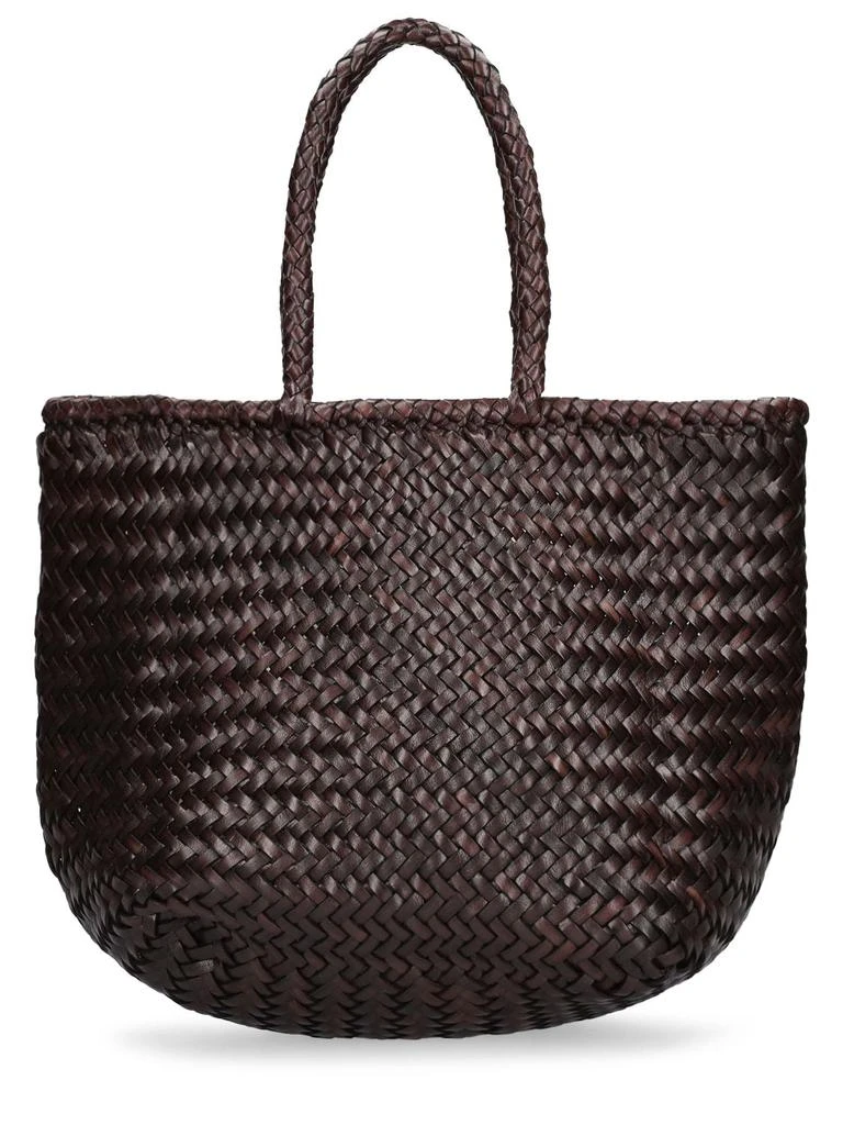 【被压变形】Grace Small Woven Leather Basket Bag 商品