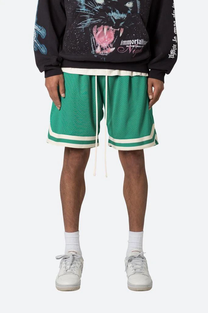 商品MNML|Basic Basketball Shorts - Green,价格¥123,第1张图片