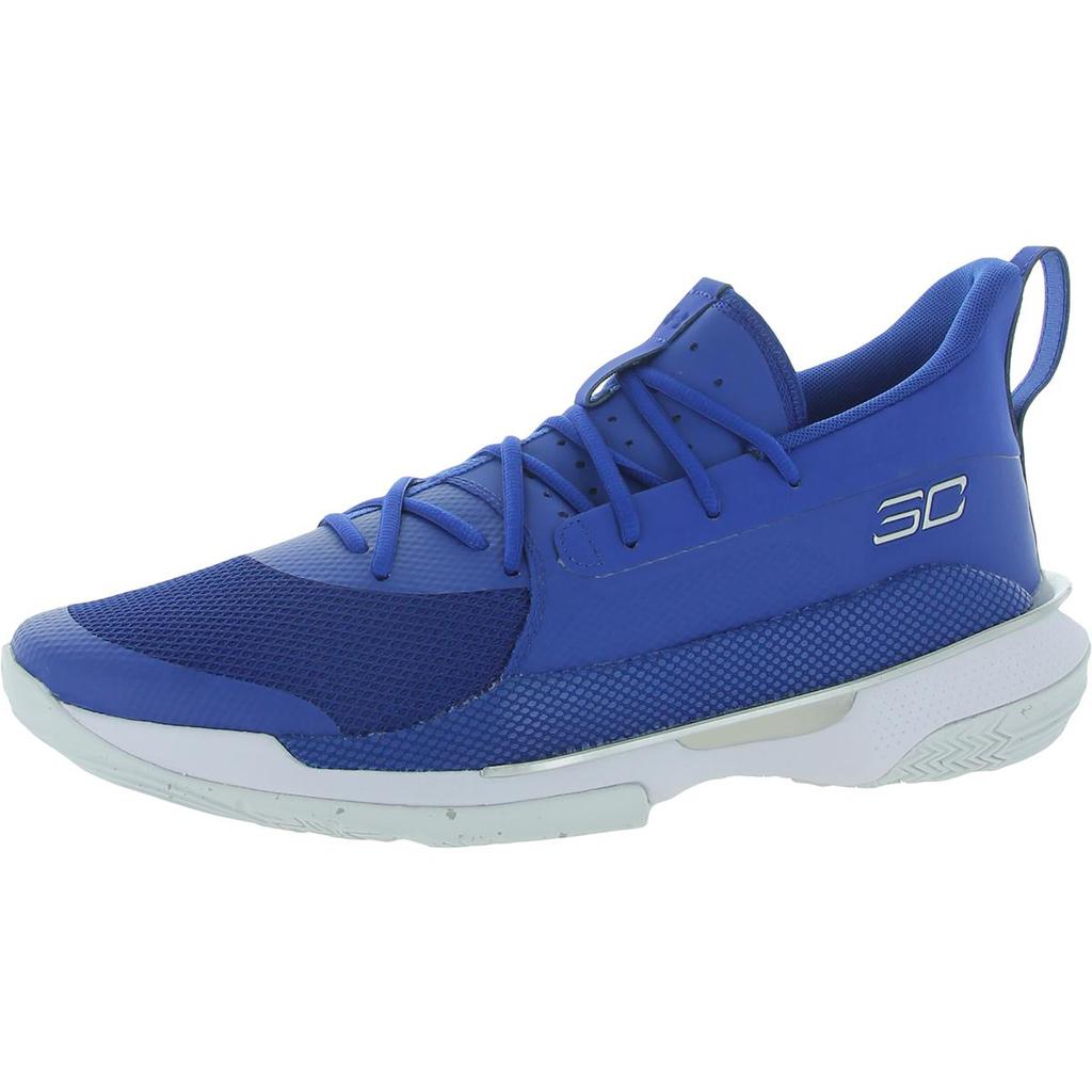 Under Armour Mens UA Team Curry 7 Ankle Performance Basketball Shoes商品第1张图片规格展示