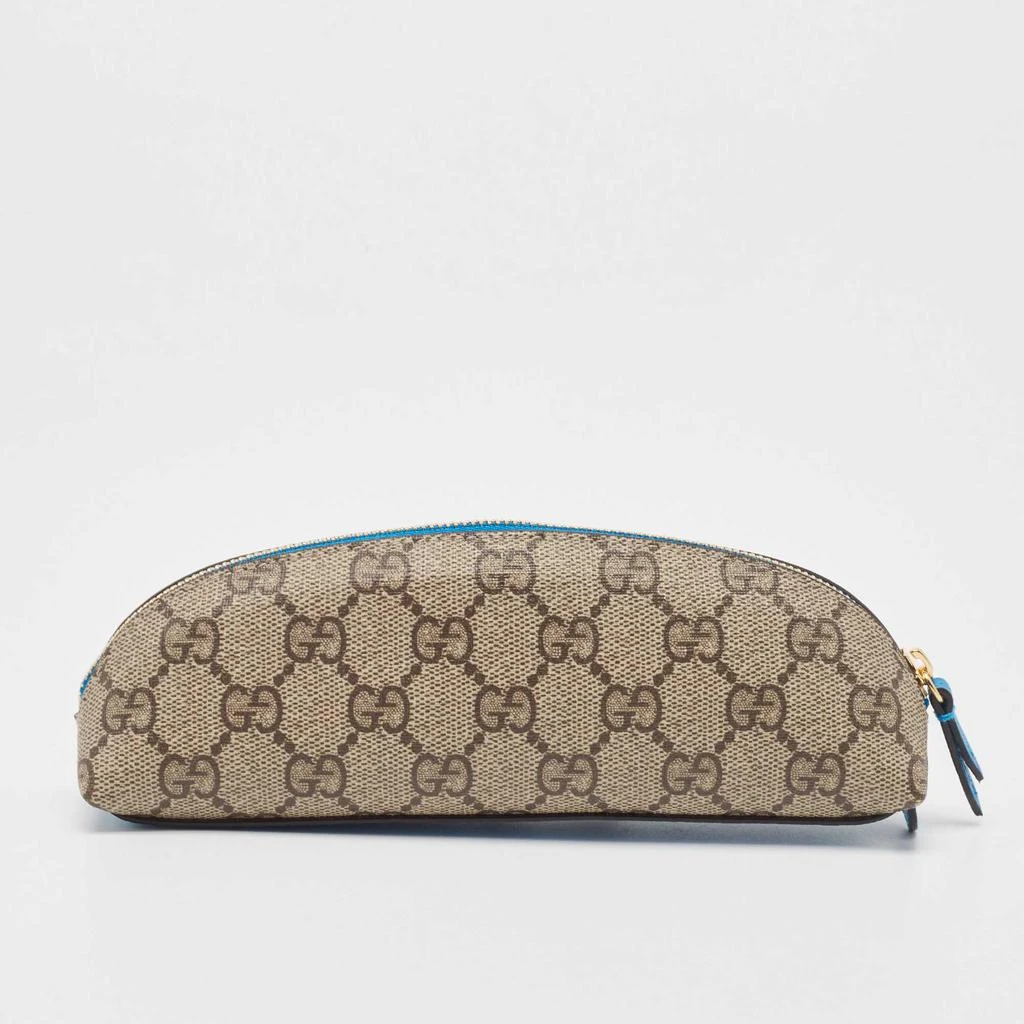 商品Gucci|Gucci x Disney Beige/Blue GG Supreme And Leather Pencil Case,价格¥3543,第3张图片详细描述