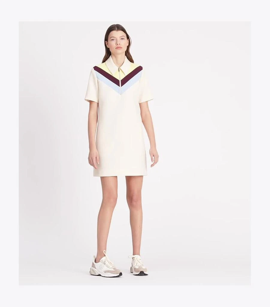 商品Tory Burch|Chevron Polo Dress,价格¥2895,第4张图片详细描述
