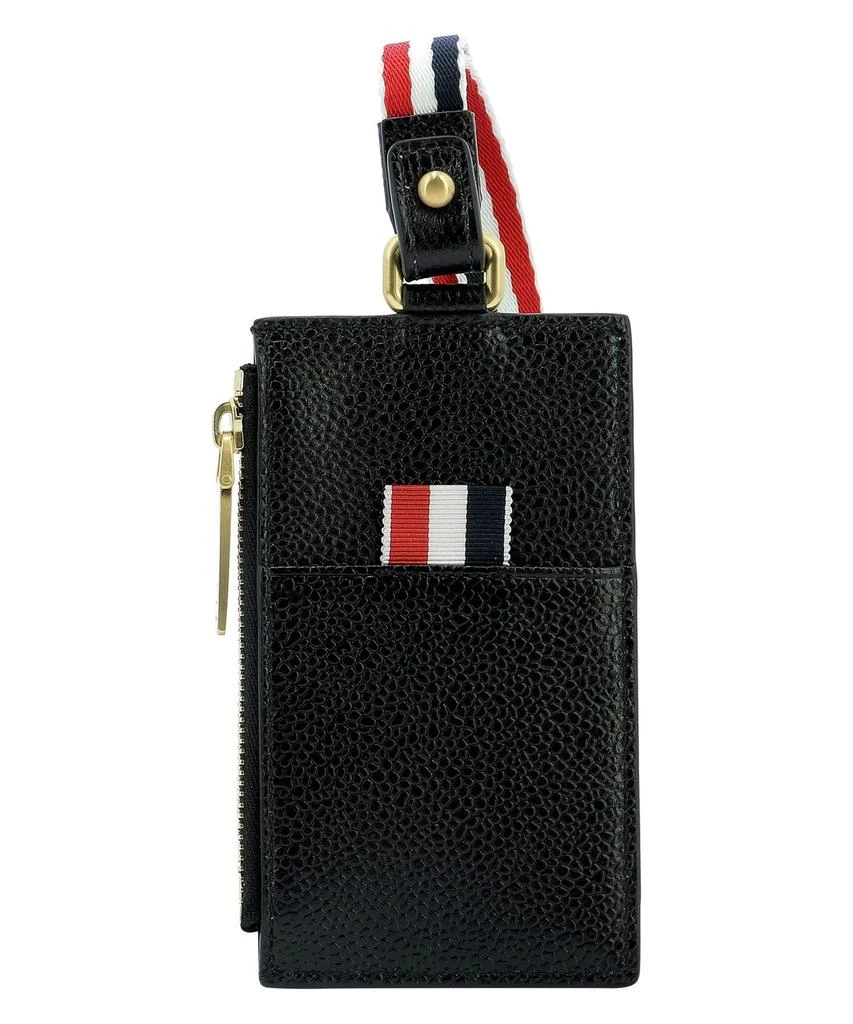 商品Thom Browne|Thom Browne Tri-Stripe Neck Strap Cardholder,价格¥2163,第1张图片
