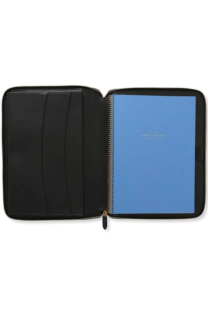 商品SMYTHSON|A4 writing folder with zip in panama,价格¥6529,第2张图片详细描述