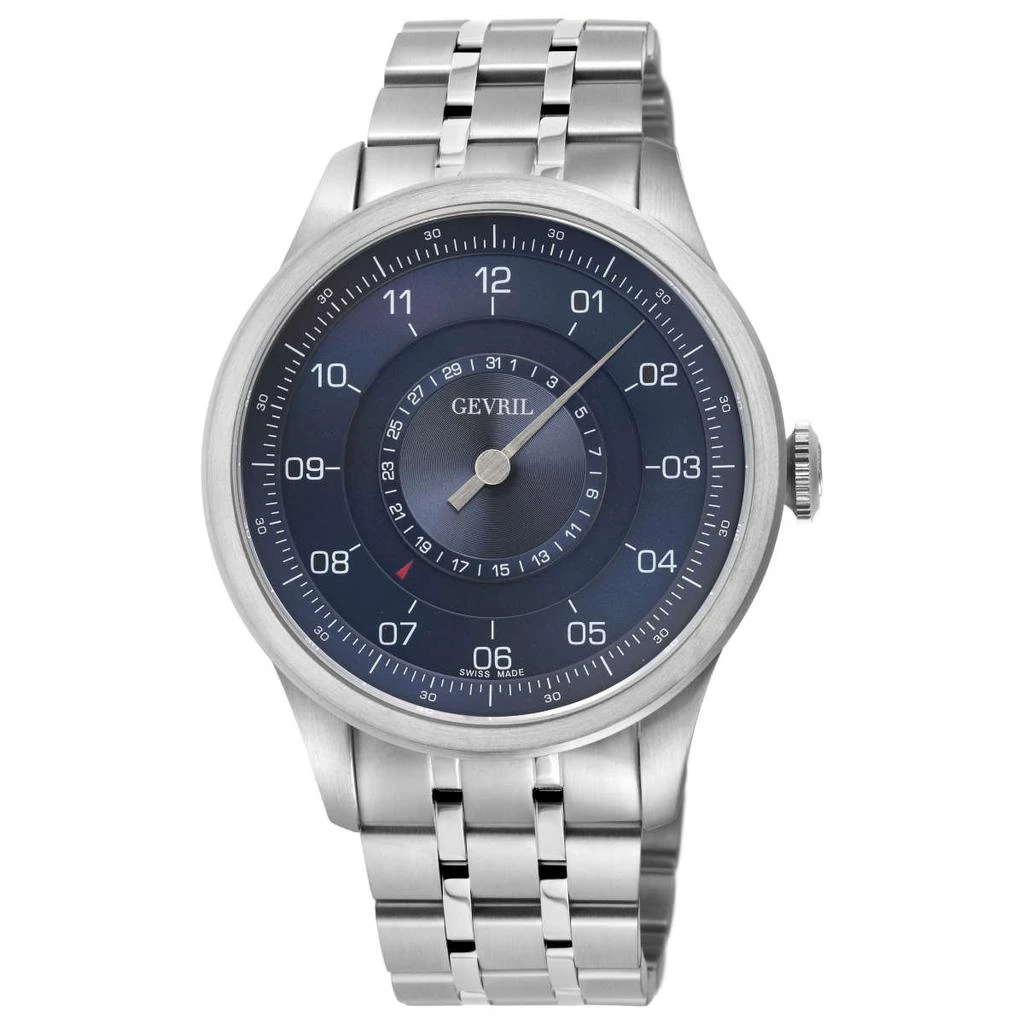 商品Gevril|Gevril Jones St Men's Automatic Watch,价格¥11171,第1张图片