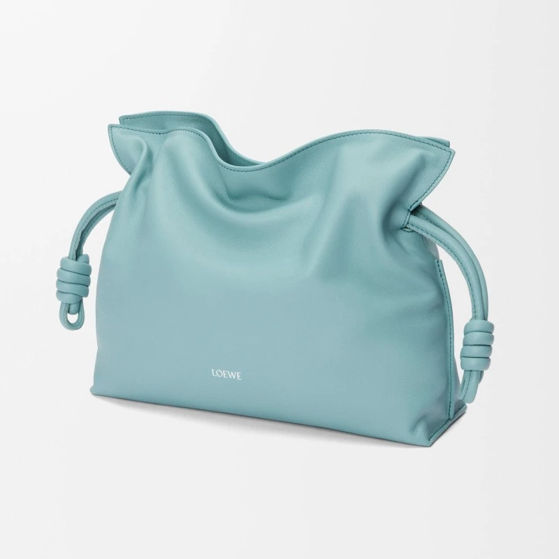 商品Loewe|【预售3-5天】LOEWE/罗意威 女士蓝色小牛�皮单肩包,价格¥17132,第6张图片详细描述