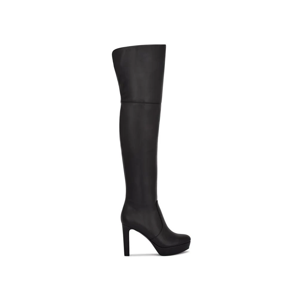 商品Nine West|Women's Gotcha Over The Knee Platform Boots,价格¥672,第2张图片详细描述
