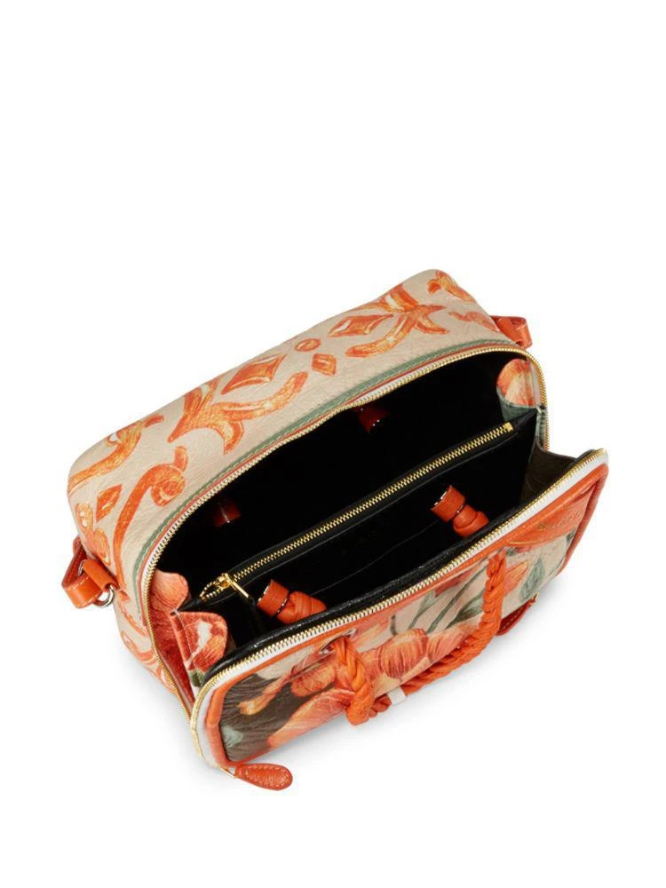 商品Balenciaga|Small Floral Leather Crossbody Bag,价格¥7839,第2张图片详细描述