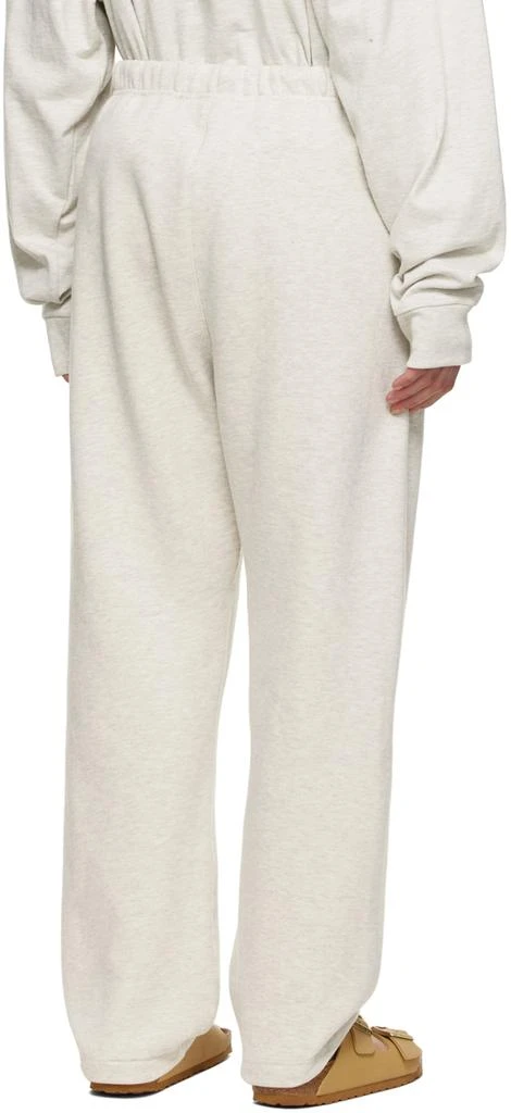 商品Essentials|Off-White Cotton Lounge Pants,价格¥262,第3张图片详细描述