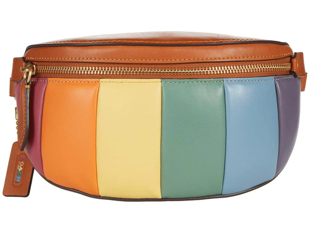 商品Coach|Pride Rainbow Puffy Quilted Chain Belt Bag,价格¥771,第1张图片