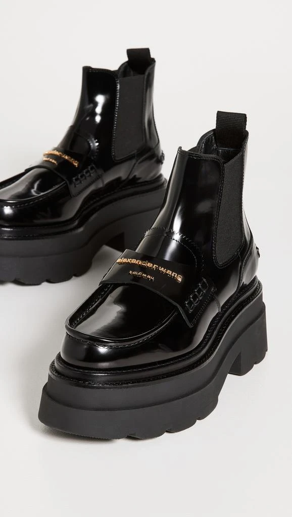 商品Alexander Wang|Alexander Wang Carter 厚底踝靴,价格¥1800,第3张图片详细描述