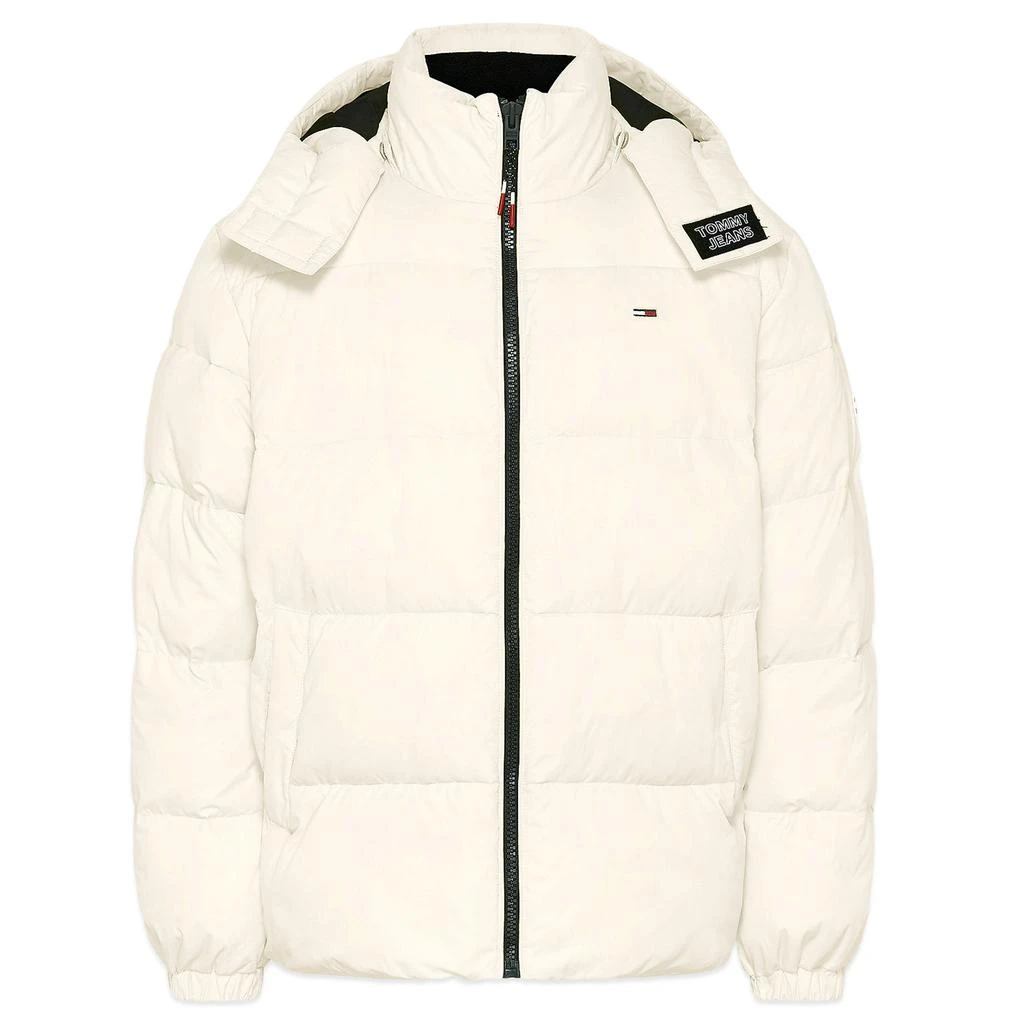 商品Tommy Hilfiger|Tommy Jeans Essential Poly Jacket - Smooth Stone,价格¥1488,第1张图片