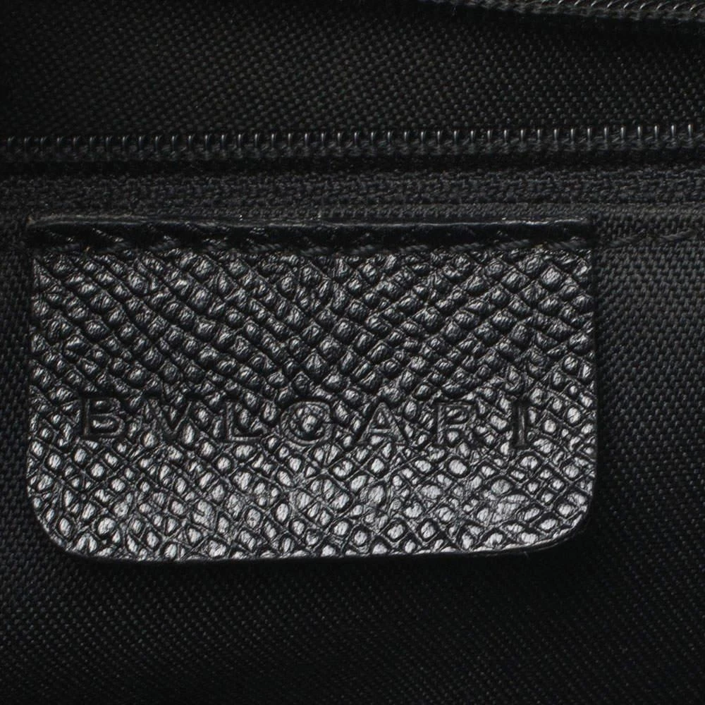 Bvlgari Black Leather Accordion Shoulder Bag 商品