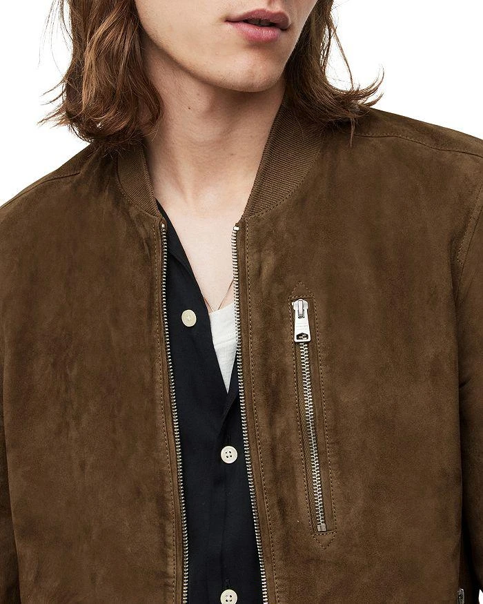 商品ALL SAINTS|Kemble Leather Bomber Jacket,价格¥2553,第5张图片详细描述