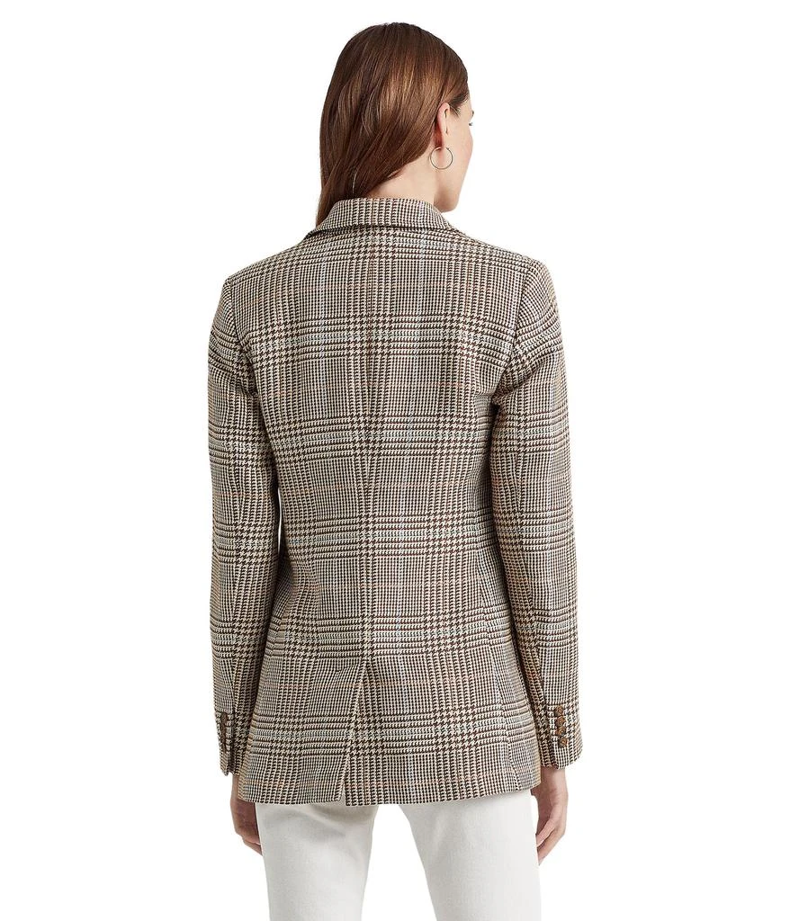 商品Ralph Lauren|Plaid Linen-Cotton Tweed Blazer,价格¥2937,第2张图片详细描述