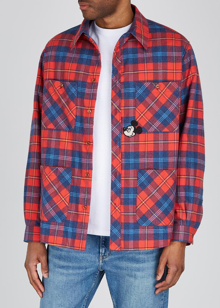 商品Gucci|X Disney checked 格子衬衫,价格¥10714,第4张图片详细描述