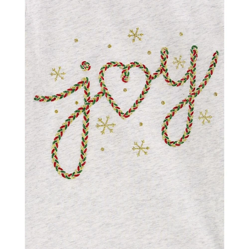 商品Carter's|Big Girls Christmas Joy Jersey T-shirt,价格¥98,第2张图片详细描述