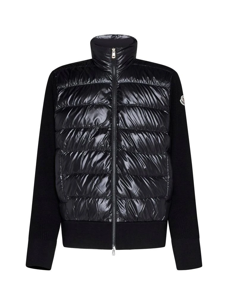 商品Moncler|Moncler Logo Patch Zip-Up Padded Jacket,价格¥6545,第1张图片