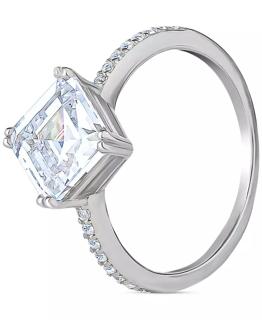 商品Giani Bernini|Cubic Zirconia Asscher-Cut Solitaire Ring in Sterling Silver, Created for Macy's,价格¥225,第3张图片详细描述