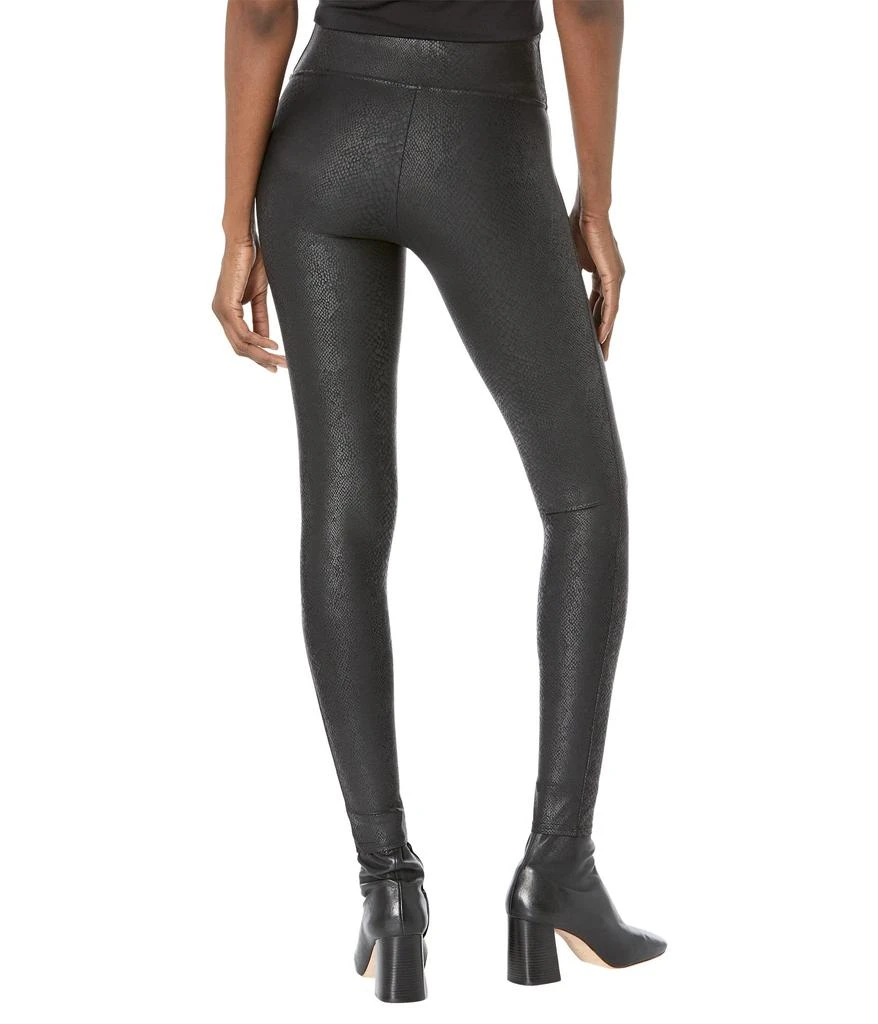 商品SPANX|Faux Leather Faux Leather Foiled Snake Leggings,价格¥733,第2张图片详细描述