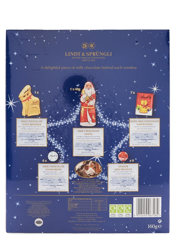 Lindt Advent Calendar 160g商品第3张图片规格展示