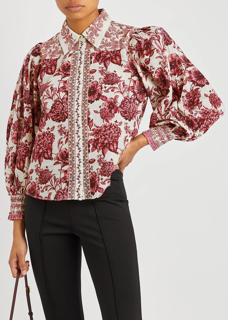 商品Alice + Olivia|Tiffie printed cotton blouse,价格¥1541,第2张图片详细描述