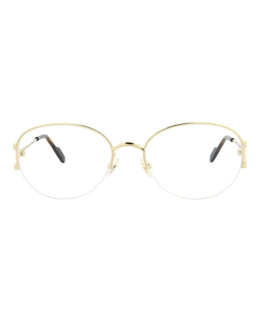 商品Cartier|Round-Frame Metal Optical Frames,价格¥1740,第1张图片