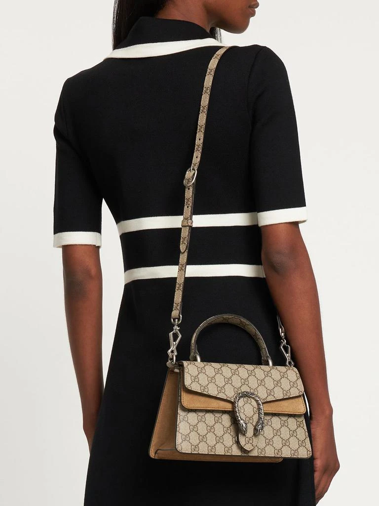 商品Gucci|Dionysus Gg Canvas Top Handle Bag,价格¥22268,第2张图片详细描述
