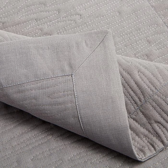 商品Home Treasures|Wave Quilted Coverlet, Queen,价格¥6431,第5张图片详细描述