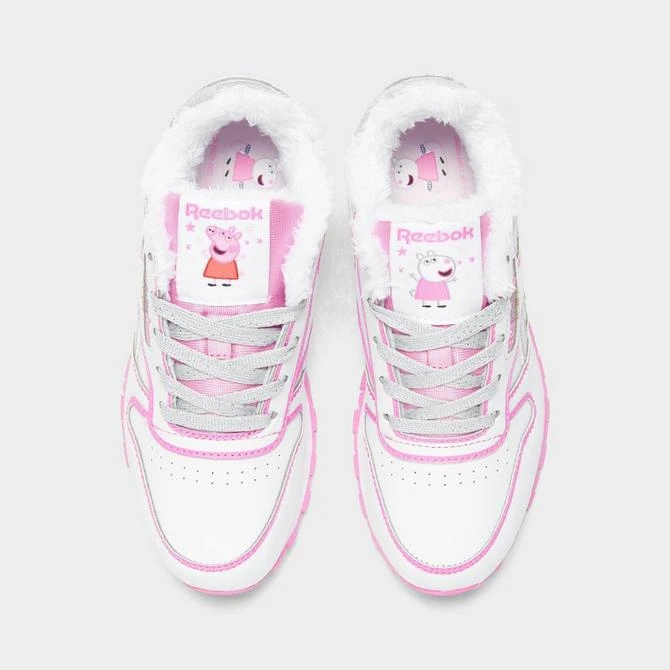 Girls' Little Kids' Reebok Peppa Pig Classic Leather Casual Shoes 商品